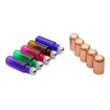 2021 free sample empty 5ml capsule shaped oil rollers bottles
